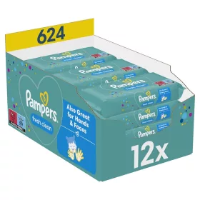 Pampers törlőkendő Fresh Clean 12x52 db (nem bontható)