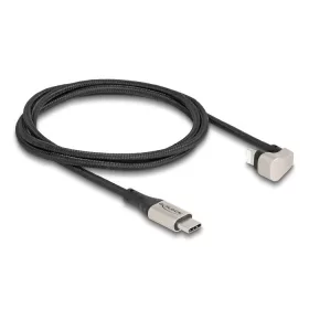   Delock Adat- és töltőkábel USB Type-C  - Lightning  iPhone  és iPad  180 -ban hajlított 1 m Mfi