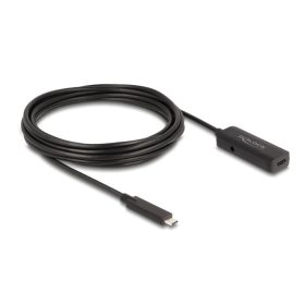   Delock Aktív USB 10 Gbps bővítő kábel USB Type-C  5 m hosszú