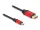 Delock USB Type-C  - DisplayPort kábel (DP Alt Mode) 8K 30 Hz-hez HDR funkcióval 3 m piros