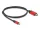 Delock USB Type-C  - HDMI kábel (DP Alt Mode) 8K 60 Hz-hez HDR funkcióval 1 m piros