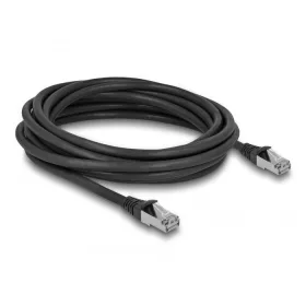   Delock RJ45 hálózati kábel Cat.6A S/FTP PUR kültéri 3 m fekete