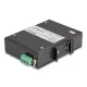 Delock Ipari Gigabit Ethernet Elosztó 4 port PoE 1 port RJ45 1 port SFP DIN sínhez