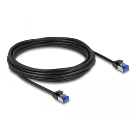  Delock RJ45 hálózati kábel Cat.6A S/FTP vékony 5 m fekete (80230)