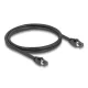 Delock RJ45 hálózati kábel Cat.8.1 S/FTP 1 m akár 40 Gbps fekete (80233)