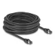 DeLOCK hálózati kábel RJ-45 Cat.8.1 S/FTP, akár 40 Gbps (fekete, 10 méter) (80237)