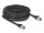 Delock RJ45 hálózati kábel Cat.6A U/FTP ultrahajlékony belső fém borítással 10 m, fekete (80244)