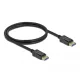 Delock DisplayPort kábel 10K 60 Hz 54 Gbps 1m (80261)