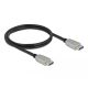 Delock DisplayPort kábel 10K 60 Hz 54 Gbps 1 m