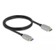 Delock DisplayPort kábel 10K 60 Hz 54 Gbps 1 m