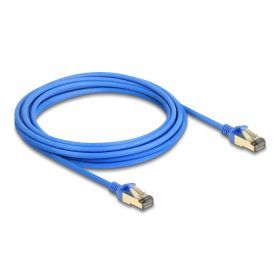   Delock RJ45 hálózati kábel Cat.8.1 F/FTP vékony 5 m kék (80336)