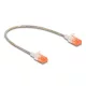Delock RJ45 hálózati kábel Cat.6A U/UTP vékony 0,3 m áttetsző (80351)