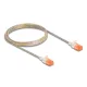 Delock RJ45 hálózati kábel Cat.6A U/UTP vékony 2 m áttetsző (80354)