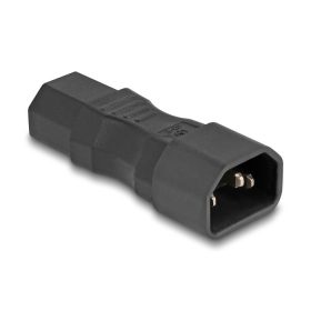   Delock Tápadapter IEC 60320 - C14 - C13, apa / anya, 10 A, egyenes (80467)