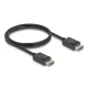 Delock Koaxiális DisplayPort kábel 16K 60 Hz 80 Gbps 1 m (80491)