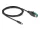 Delock PoweredUSB kábel apa 12 V - DC 5,5 x 2,5 mm apa 2 m (80496)