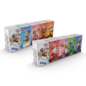 Kartika Papírzsebkendő 3 rétegű 10x9 db PAW PATROL