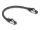 Delock RJ45 hálózati kábel Cat.8.1 S/FTP 0,25 m fekete (80566)
