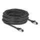 Delock RJ45 hálózati kábel Cat.8.1 S/FTP 10 m fekete (80575)