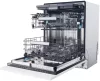 Haier XI6C4S3FSB beépíthető mosogatógép, 16 teríték