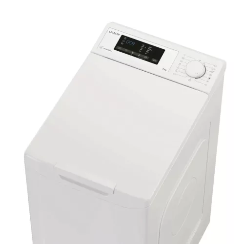 Candy TCA283D2-S felültöltős mosógép (8 kg, 1200 fordulat)