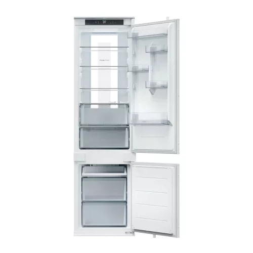 Candy CNBQT5519DW beépíthető kombinált hűtőszekrény, 284 l