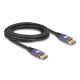 Delock DisplayPort kábel 8K 60 Hz 3 m lila fém (80602)