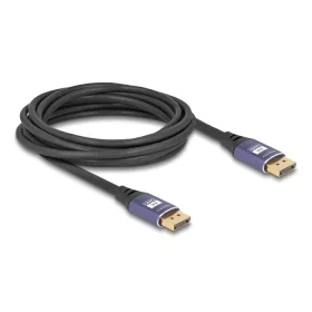 Delock DisplayPort kábel 8K 60 Hz 5 m lila fém (80603)