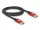 Delock DisplayPort kábel 8K 60 Hz 2 m piros fém (80605)