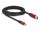 Delock USB 5 Gbps kábel USB Type-C  apa - USB B-típusú apa 3 m piros fém (80614)