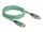 Delock DisplayPort kábel 16K 60 Hz 2 m zöld fém (80630)