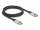 Delock DisplayPort kábel 16K 60 Hz 2 m ezüst fém (80634)
