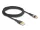 Delock USB 2.0 kábel A-típusú apa - USB Type-C  apa gyors töltővel 60 W áttetsző 2 m (80761)