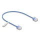 Delock RJ45 hálózati kábel Cat.6 UTP ultravékony 0,3 m kék rövid csatlakoztatókkal (80778)