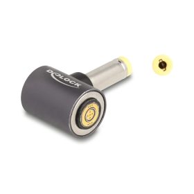   Delock Adapter HP Laptop töltő kábelhez 4,8 x 1,7 mm apa   mágneses 8 tűs konnektor