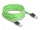 Delock RJ45 hálózati kábel Cat.6A apa   apa SF/UTP alkalmas kábelvezető láncokhoz PUR (TPU) 5 m zöld (80891)