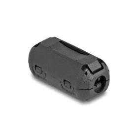   Delock Ferrit mag / ferrit gyűrű kábel körbevételére 5 mm 2 db., fekete színű (80944)