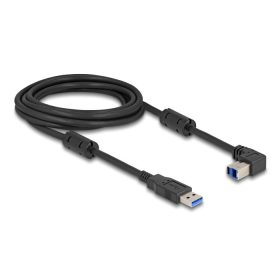   Delock USB 5 Gbps kábel A-típusú apa - B-típusú apa 90  felfelé néző csatlakozóapaval 3 m (81106)