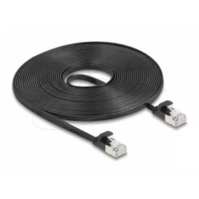   Delock RJ45 lapos patch kábelcsatlakozó Cat.6A U/FTP 7,5 m fekete