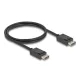 Delock DisplayPort kábel 16K 60 Hz 80 Gbps 1 m