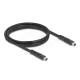 Delock Mini DisplayPort kábel 16K 60 Hz 80 Gbps 1,5 m (81177)