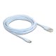 Delock USB 2.0 kábel USB A-típusú dugó - USB Type-C  dugó 4 m kék Szilikon