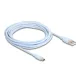 Delock USB 2.0 kábel USB A-típusú dugó - USB Type-C  dugó 4 m kék Szilikon