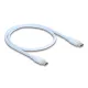 Delock USB 2.0 kábel USB Type-C  dugó - dugó PD 3.0 60 W 0,5 m kék Szilikon