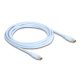 Delock USB 2.0 kábel USB Type-C  dugó - dugó PD 3.0 60 W 2,5 m kék Szilikon