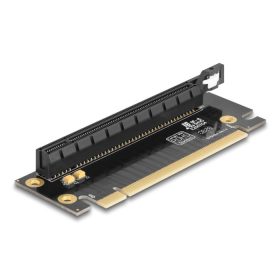   Delock Riser kártya PCI Express 3.0 x16 apa x16-os bővítőhelyre 90  balra szögben - Slot magassága 35 mm