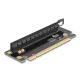 Delock Riser kártya PCI Express 3.0 x16 apa x16-os bővítőhelyre 90  balra szögben - Slot magassága 35 mm
