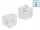 Delock Easy 45 USB töltő port modul 1 x USB Type-C  PD csatlakozó felülettel (81312)