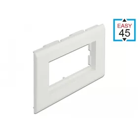   Delock Easy 45 modul tartó telepítési csatornához 130 x 80 mm (81316)