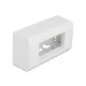 Delock Easy 45 Modul felületre rögzített háza, 152 x 82 mm, fehér (81333)